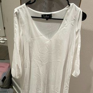 lulus white dress size xs